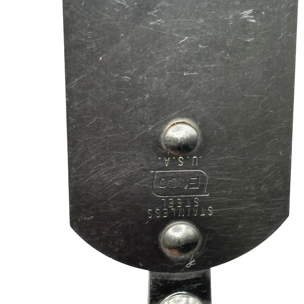 EKCO Stainless Steel Turner Spatula Olive Green Handle Kitchen Utensil‎